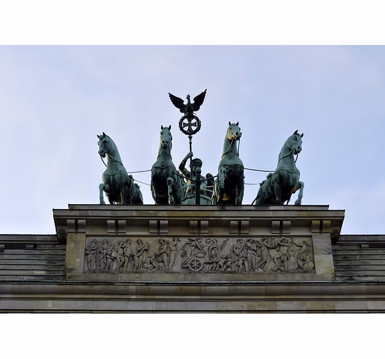Fotomural berlín estatua de la puerta de brandeburgo - TenVinilo