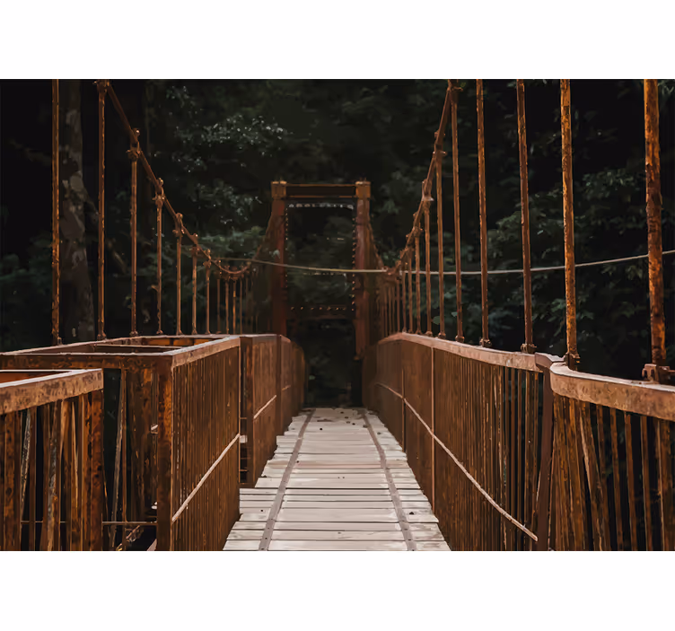 Fotomural naturaleza puentes en la naturaleza - TenVinilo