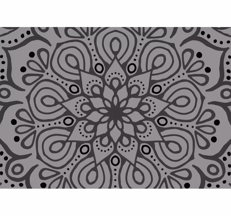 Fotomural mandala elemento mandala intrincado - TenVinilo