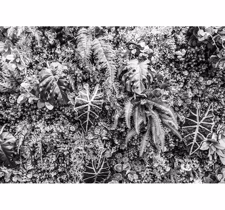 Fotomural naturaleza capas de vegetación texturizadas - TenVinilo