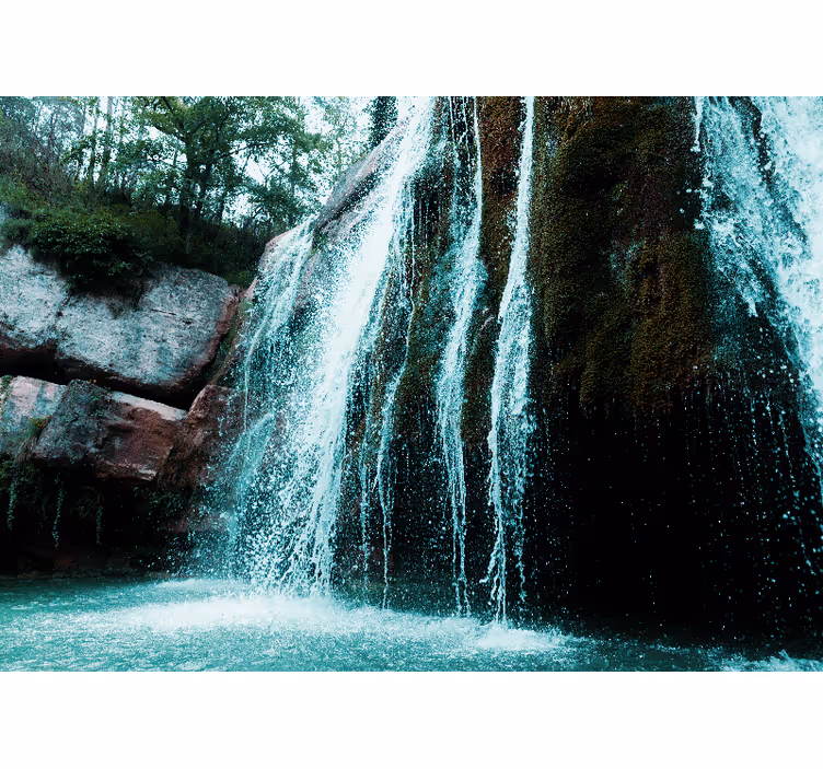 Fotomural cascada gran cascada de agua - TenVinilo