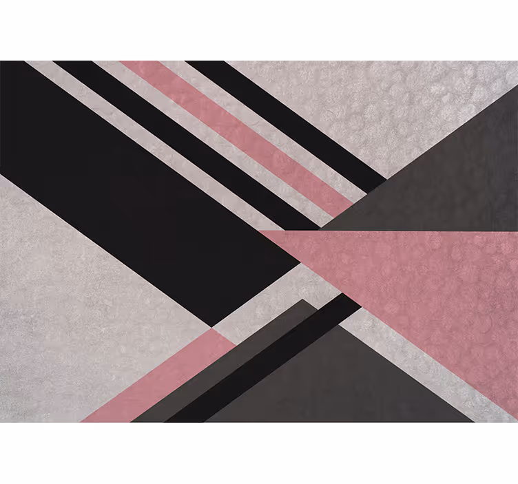 Fotomural abstracto bloques de colores diagonales - TenVinilo