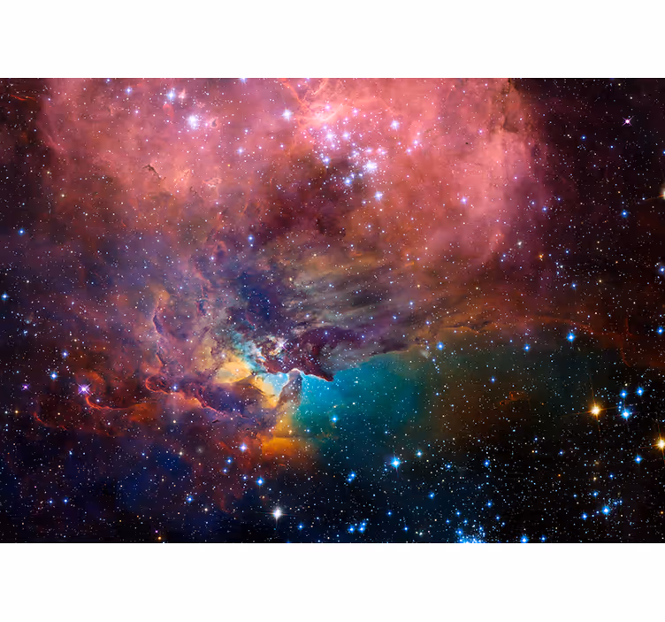Fotomural espacio nebulosa cósmica - TenVinilo