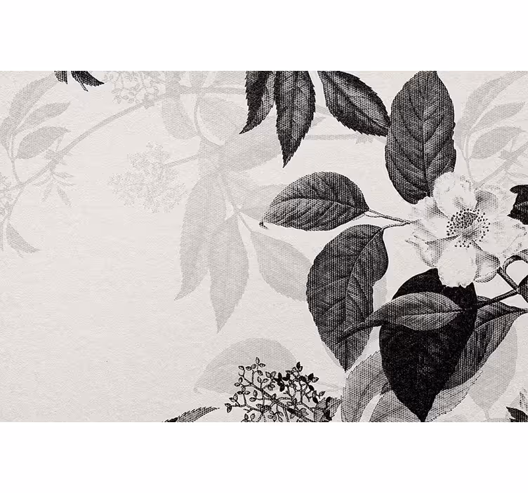 Mural de pared flores composición de flores elegantes - TenVinilo