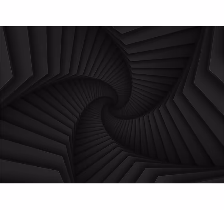 Fotomural abstracto forma de espiral intrincada - TenVinilo