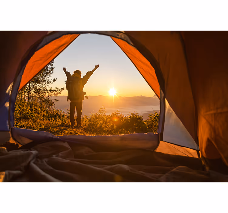 Fotomural naturaleza aventura del amanecer - TenVinilo