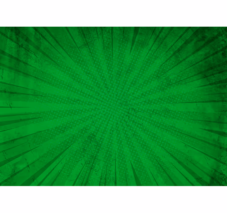 Fotomural explosión verde dinámica - TenVinilo