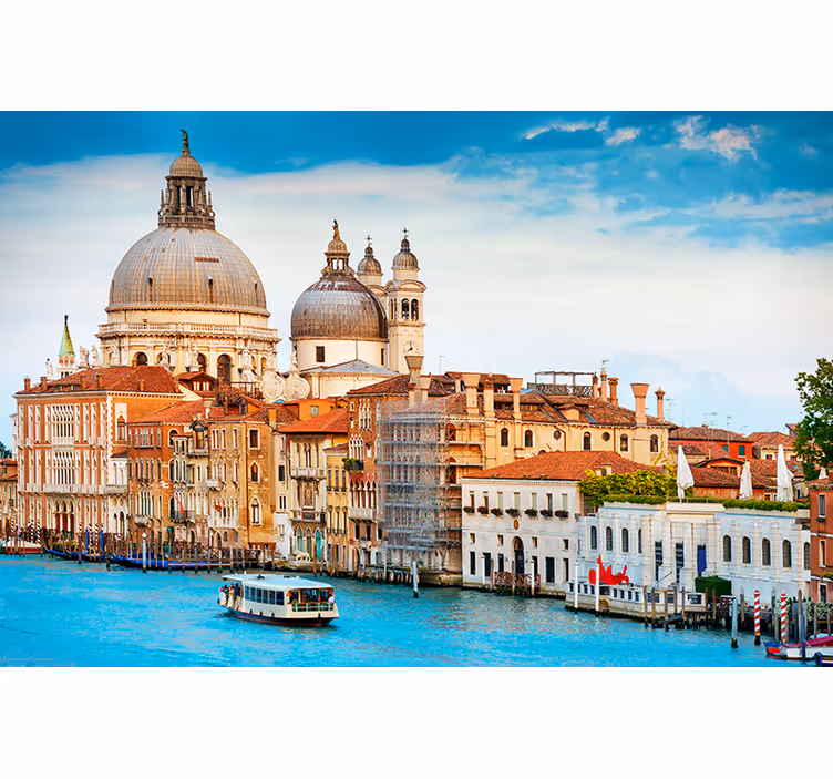 Fotomural ciudad arquitectura histórica veneciana - TenVinilo