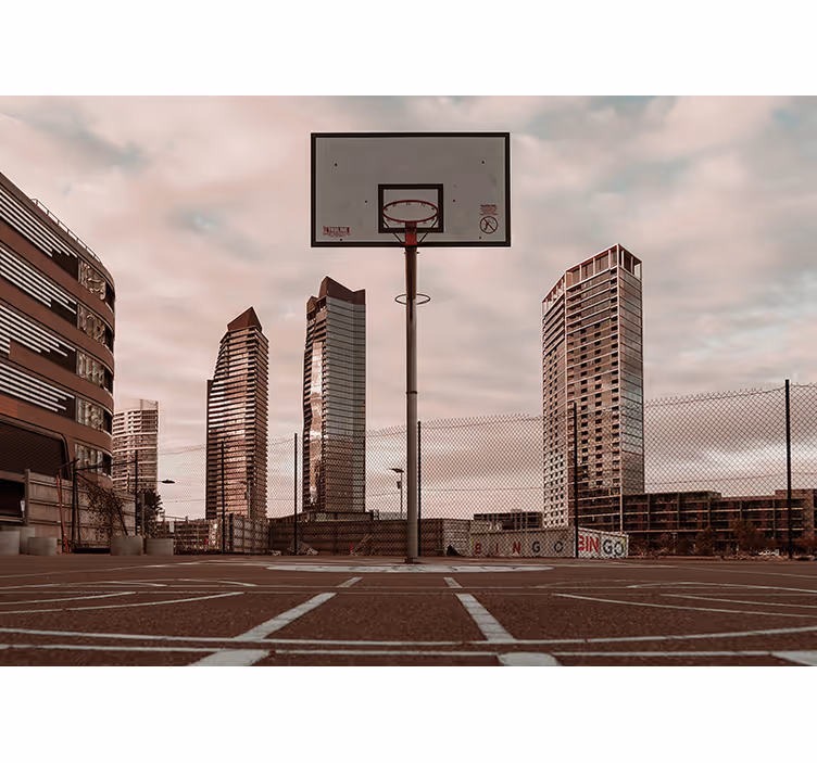 Fotomural juvenil basketball - TenVinilo