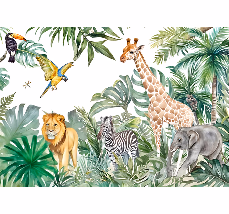 Fotomural animal fauna silvestre - TenVinilo