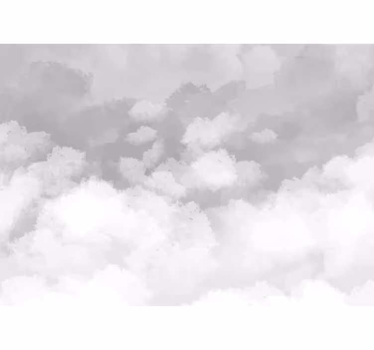 Papel pintado paisaje de cielo grunge - TenVinilo