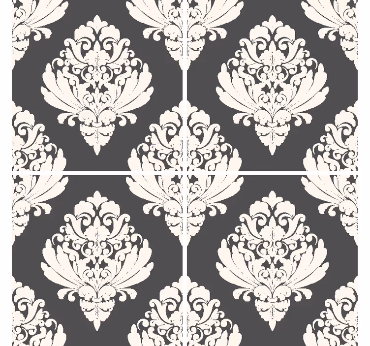 Posavasos textura diseño ornamental - TenVinilo