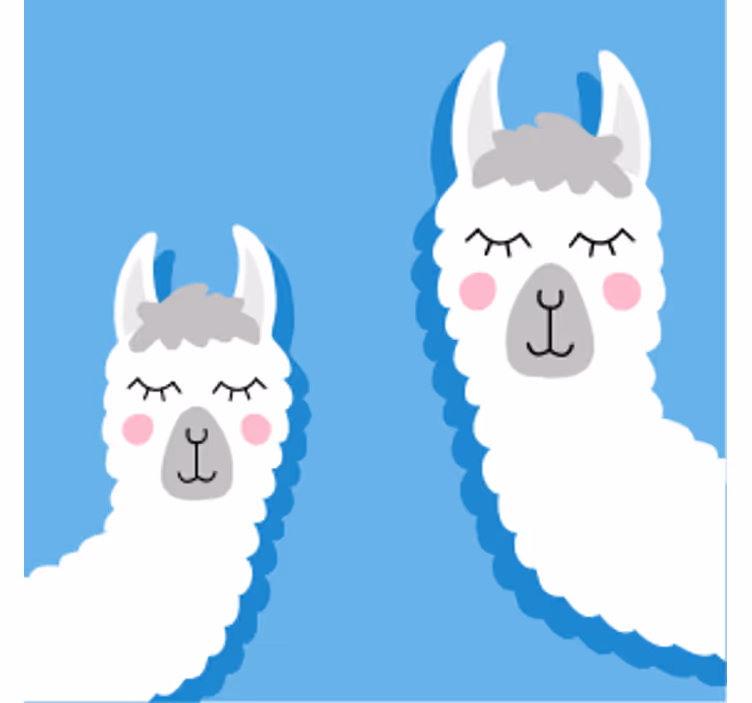 Posavasos frikis personajes de llamas divertidos - TenVinilo