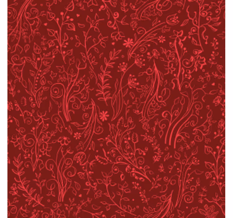Posavasos textura fondo con estampado floral - TenVinilo