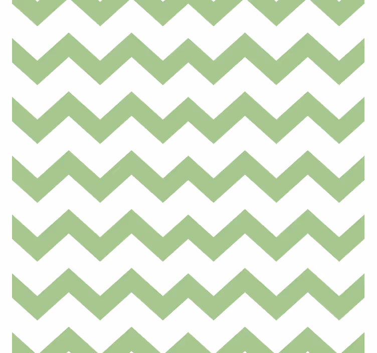 Posavasos textura chevron en verde - TenVinilo