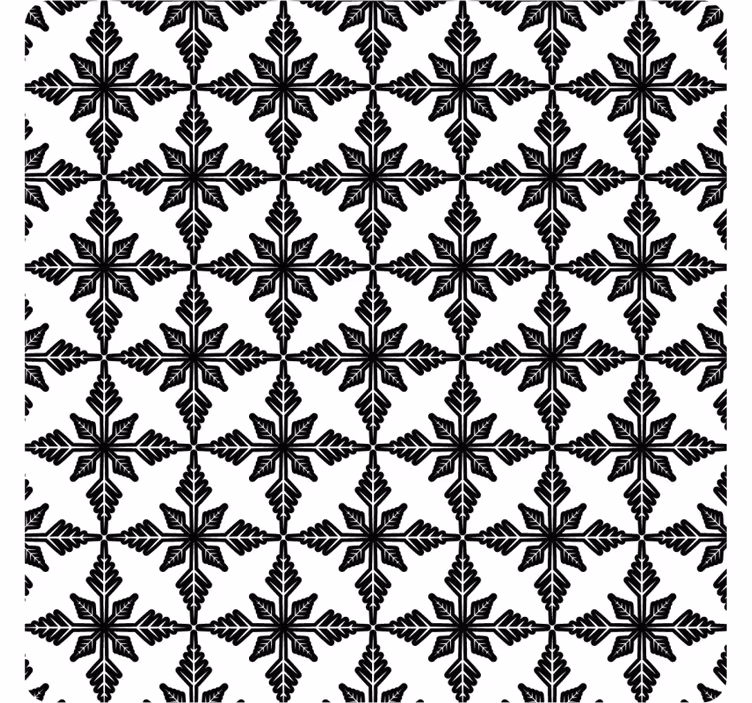 Posavasos textura motivo geométrico negro - TenVinilo