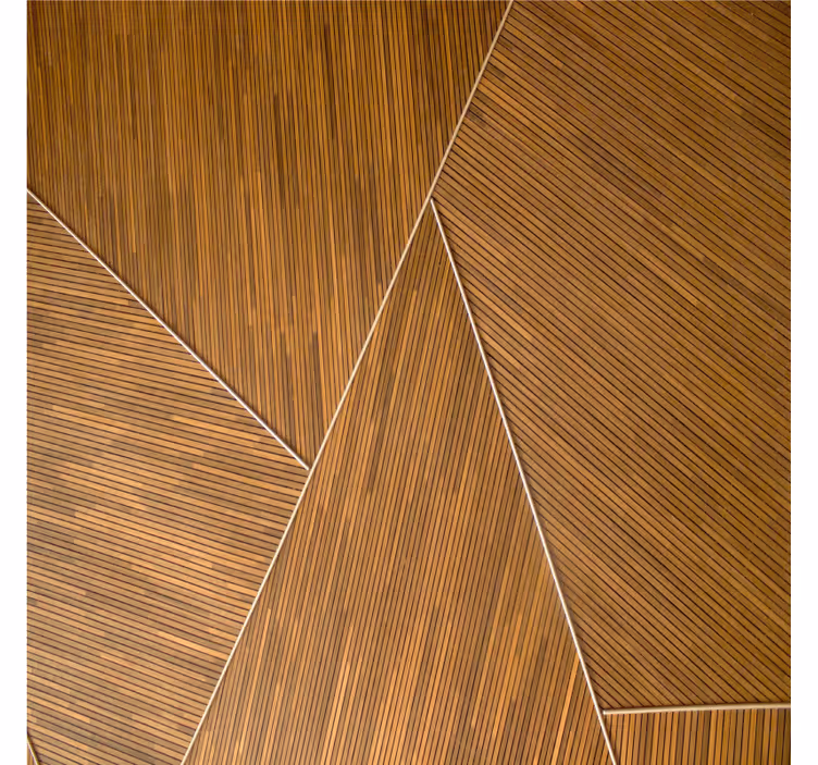 Posavasos textura patrón geométrico de madera - TenVinilo