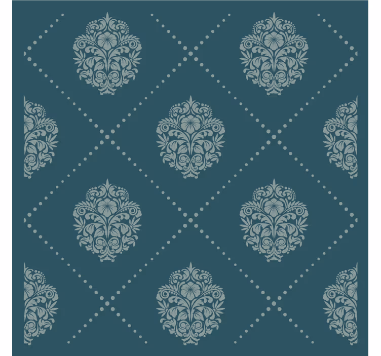 Posavasos textura motivo floral elegante - TenVinilo