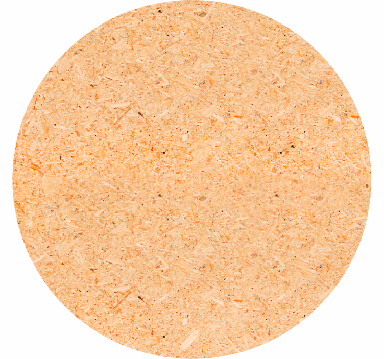 Posavasos textura redondo material natural - TenVinilo