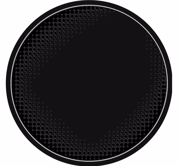 Posavasos cerveza superficie circular texturizada - TenVinilo