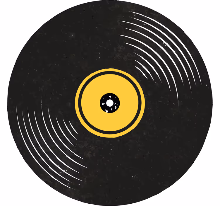 Posavasos frikis arte de discos de vinilo - TenVinilo