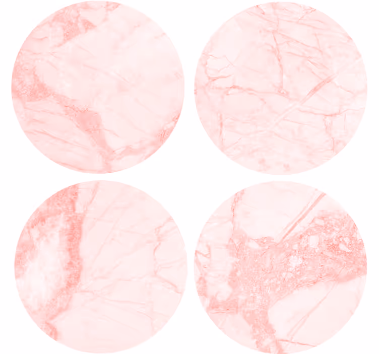 Posavasos textura mármol rosa texturizado - TenVinilo