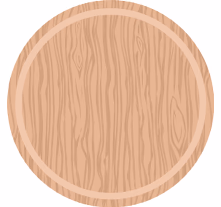 Posavasos textura superficie de madera - TenVinilo