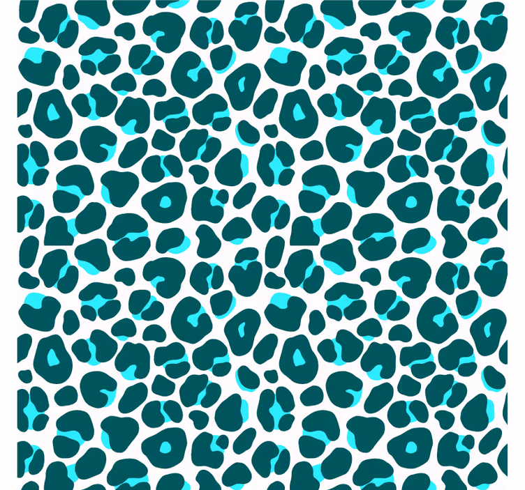 Posavasos textura estampado de manchas de leopardo - TenVinilo