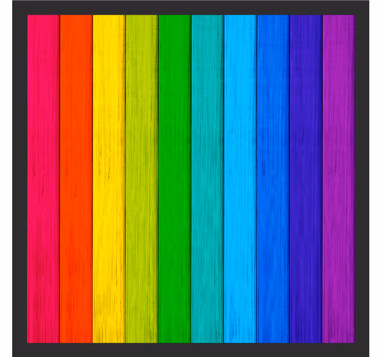 Posavasos textura rayas de color vibrante - TenVinilo