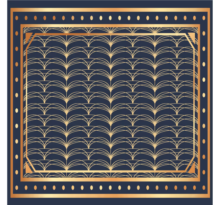 Posavasos textura patrón geométrico elegante - TenVinilo