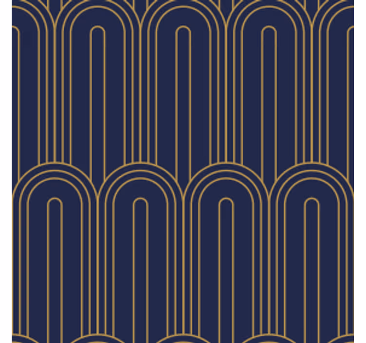 Posavasos textura patrón de líneas curvas - TenVinilo