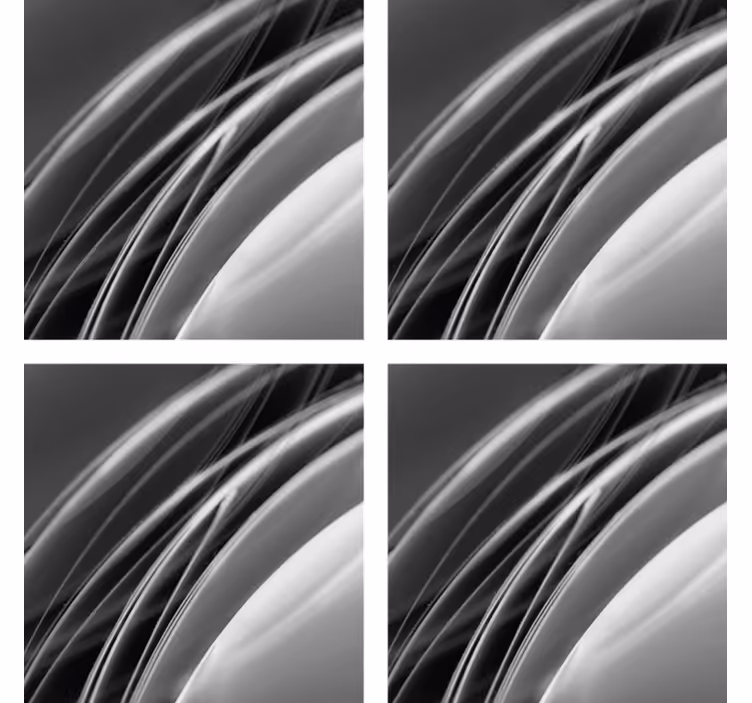 Posavasos textura patrón de olas abstractas - TenVinilo