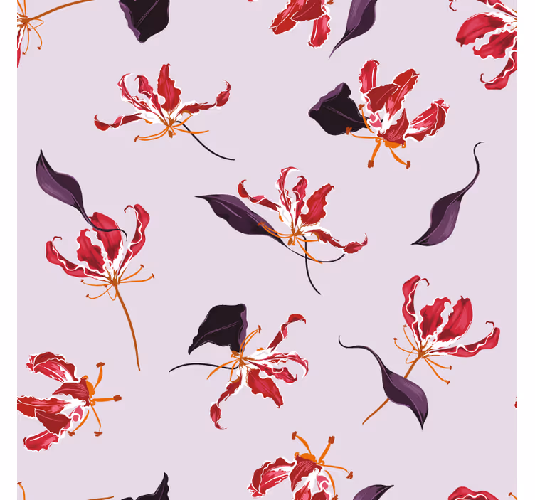 Posavasos textura elegancia de motivo floral - TenVinilo