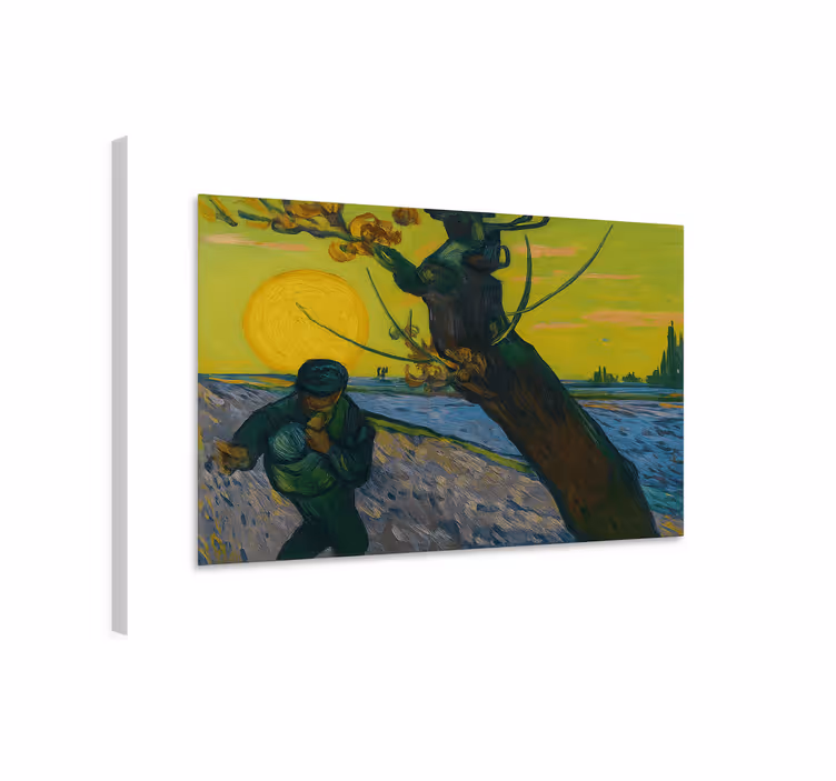 Cuadro arte el sembrador van gogh - TenVinilo