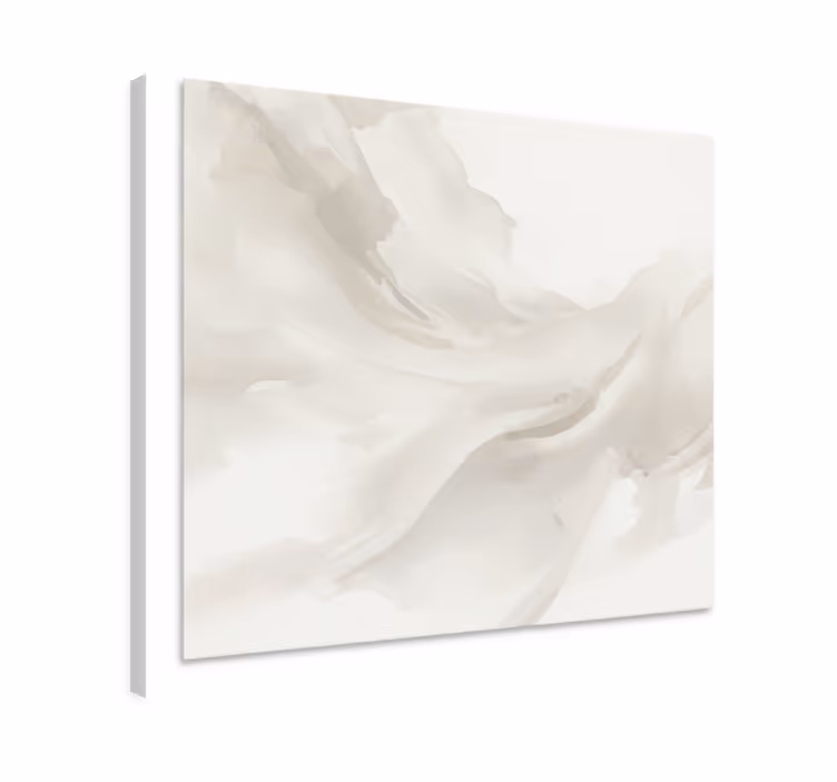 Cuadro moderno color Cloud Dancer - TenVinilo