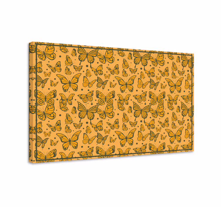 Cuadro mariposas diseño de mariposas moderno - TenVinilo