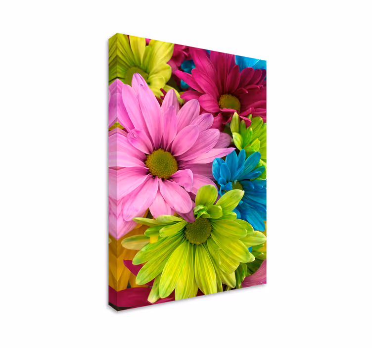 Cuadros de flores Flores coloridas - TenVinilo