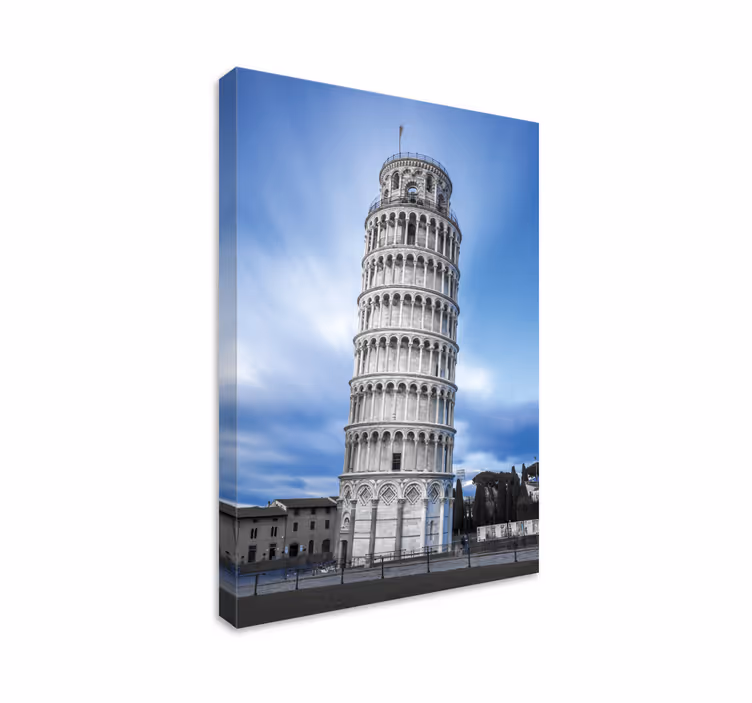 Cuadro ciudades torre de pisa - TenVinilo