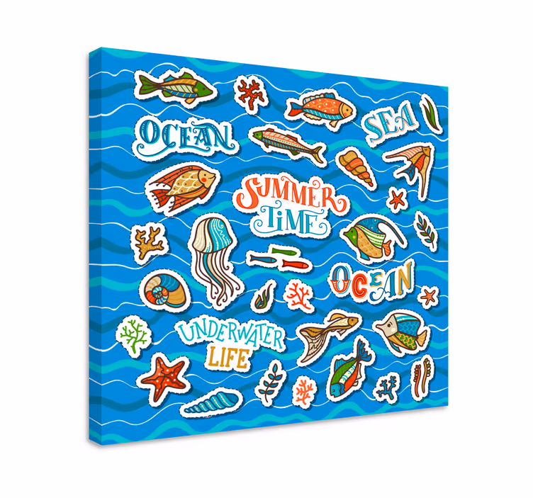 Cuadro marinero aventura oceánica - TenVinilo