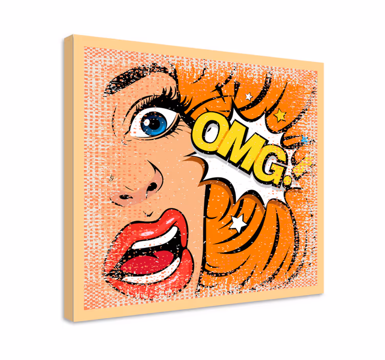 Cuadro vintage icono de reacción emocional - TenVinilo