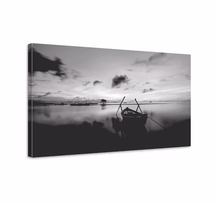 Cuadro paisajes escena de aguas serenas - TenVinilo