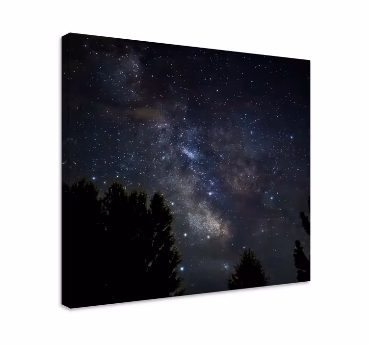 Cuadro paisajes cielo nocturno celestial - TenVinilo
