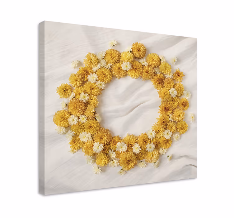 Cuadro de flores ramo de flores decorativo - TenVinilo