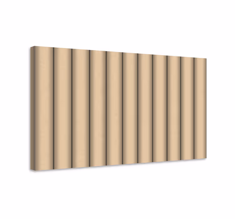 Cuadro ornamental líneas verticales texturizadas - TenVinilo