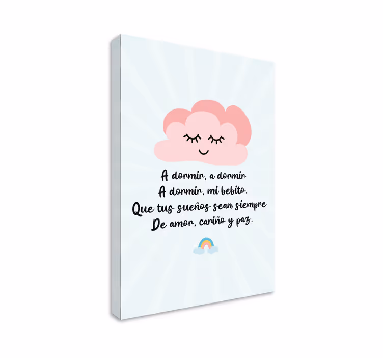 Pintura habitación bebé Nana A dormir - TenVinilo