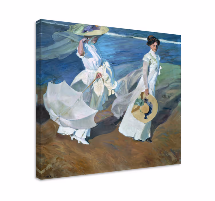 Cuadro en arte Paseo al Mar - TenVinilo