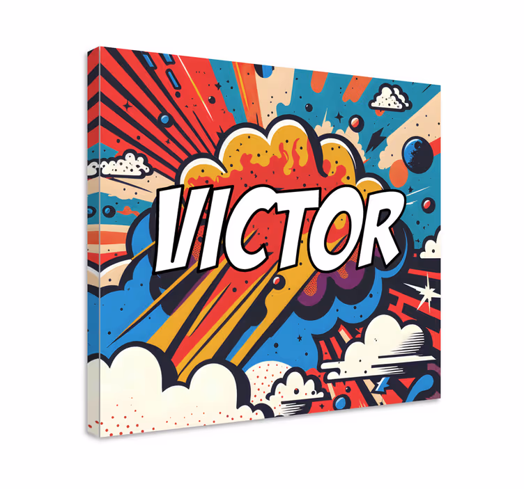 Cuadro personalizable Custom Pop Art - TenVinilo