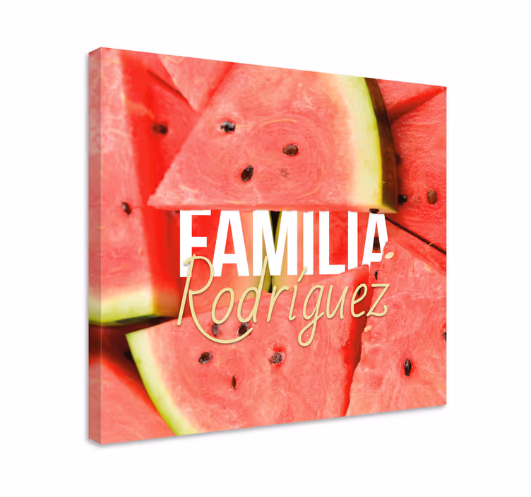 Cuadro para cocina bodegones Sandia - TenVinilo