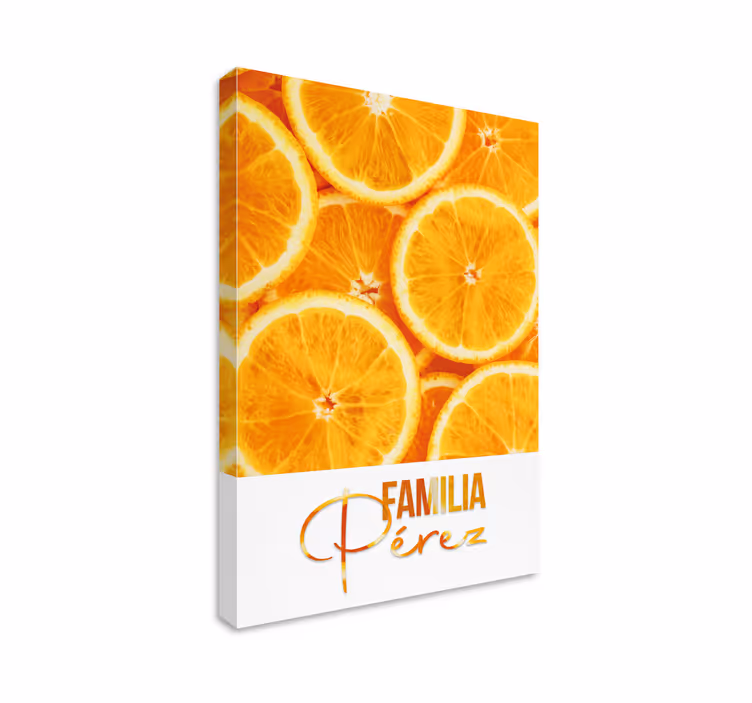 Cuadro para cocina bodegones Naranja - TenVinilo