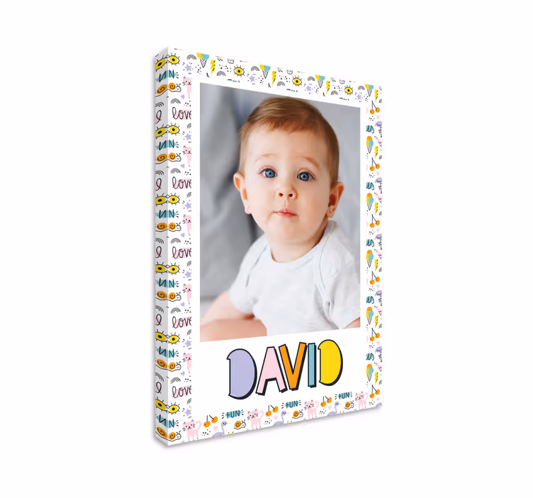 Cuadro personalizable con foto para comedor - TenVinilo